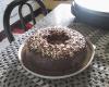 Bolo de chocolate de microondas