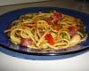 Yakisoba com linguiça