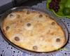 Torta de repolho com bacalhau