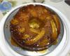 Bolo de banana com calda