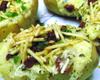 Batata recheada de micro-ondas
