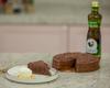 Torta mousse de chocolate com azeite