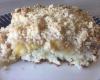Cuca de banana com farofa
