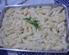 Macarrão penne ao molho branco