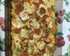 Macarrão de forno com presunto e queijo