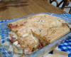 Torta de milho com frango
