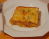 Torta de milho com frango