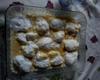 Creme com nuvens