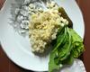 Risoto de abobrinha e limão siciliano