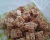 Palha italiana de brigadeiro branco