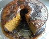 Bolo de cenoura com açúcar mascavo