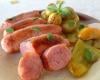 Linguiça ao forno com batatas