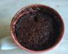 Bolo de caneca de chocolate sem lactose