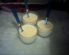 Mousse de leite em pó