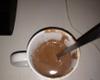 Mingau de chocolate