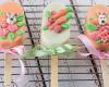 Cake pop de bolo de cenoura
