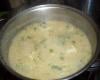 Sopa de fubá com ovos