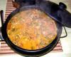 Moqueca de Sururu com farofa de alho