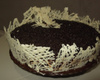 Bolo trufado de brigadeiro branco e preto