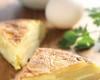 Tortilha de batata e cebola