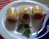 Delicioso mini cachorro quente de forno