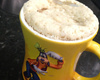 Bolo de caneca de aveia