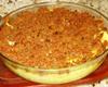 Bolo de batata com carne e queijo