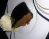 Calda de chocolate que endurece