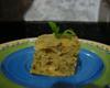 Torta rápida e nutritiva de fubá de micro-ondas