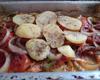 Filé de merluza com batata ao forno