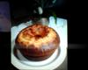 Bolo de fubá com queijo parmesão