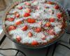 Sobremesa chococreme com morango