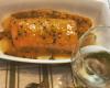Salmão ao molho de maracujá