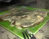 Bife ao creme de palmito