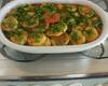 Filé de merluza com batata ao forno
