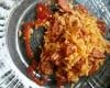 Arroz com calabresa