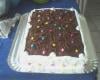 Bolo de morango e chocolate