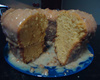 Bolo de amendoim com fubá no liquidificador
