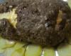 Rocambole de carne moída com queijo e presunto