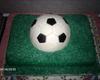 Bolo de festa - campo de futebol