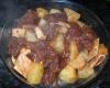Costela de boi com batatas