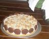 Torta cremosa de nozes