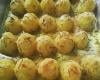 Batata bolinha com alecrim