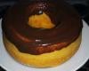 Bolo de cenoura fofinho com cobertura de chocolate