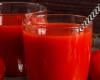 Suco de tomate natural