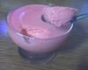 Mousse fácil de morango