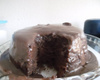 Bolo de micro-ondas de chocolate da Angélica