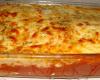 Salmão gratinado com batatas