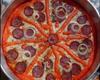 Pizza com borda recheada