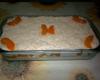 Torta deliciosa de pêssego